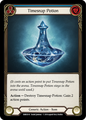 Timesnap Potion [RNR029-R] (Rhinar Hero Deck)  1st Edition Normal