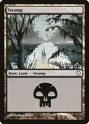 Swamp (375) [Coldsnap Theme Decks]