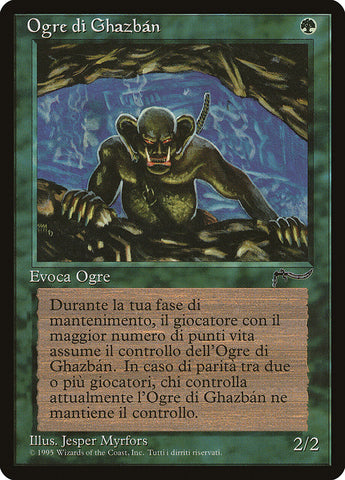 Ghazban Ogre (Italian) "Ogre di Ghazban" [Rinascimento]