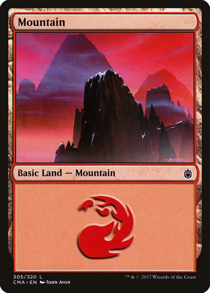 Mountain (305) [Commander Anthology]