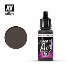 Vallejo 72745 Game Air Charred Brown 17 ml Acrylic Paint