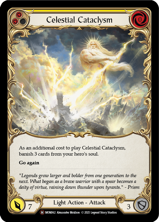 Celestial Cataclysm [U-MON062] (Monarch Unlimited)  Unlimited Normal