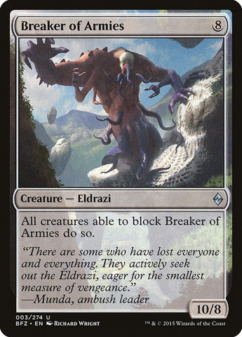 Breaker of Armies [Battle for Zendikar]