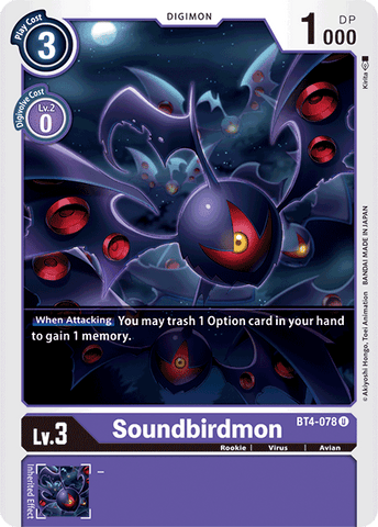 Soundbirdmon [BT4-078] [Great Legend Pre-Release Promos]