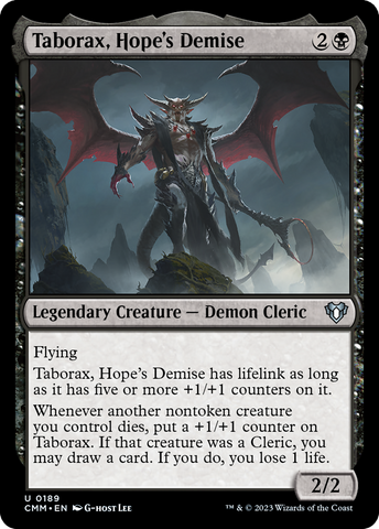 Taborax, Hope's Demise [Commander Masters]