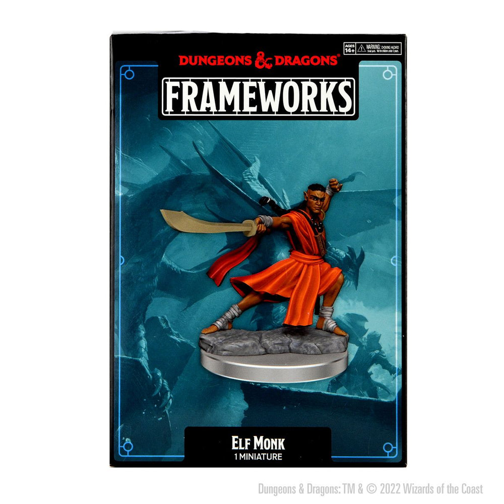 D&D Frameworks - Elf Monk
