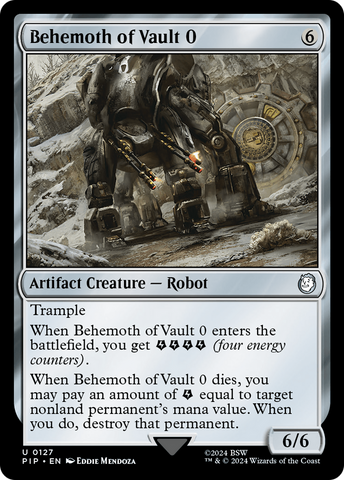 Behemoth of Vault 0 [Fallout]