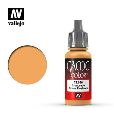 Vallejo 72036 Game Colour Bronze Fleshtone 17 ml Acrylic Paint