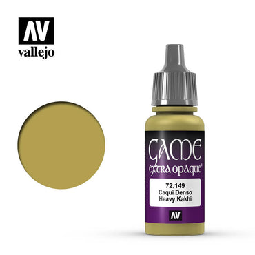 Vallejo 72149 Game Colour Extra Opaque Heavy Kakhi 17 ml Acrylic Paint