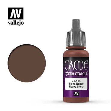 Vallejo 72154 Game Colour Extra Opaque Heavy Siena 17 ml Acrylic Paint