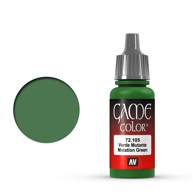 Vallejo 72105 Game Colour Mutation Green 17 ml Acrylic Paint