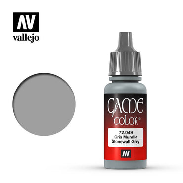 Vallejo 72049 Game Colour Stonewall Grey 17 ml Acrylic Paint