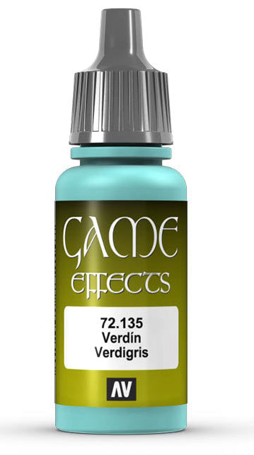 Vallejo 72135 Game Colour Effects Verdigris 17 ml Acrylic Paint