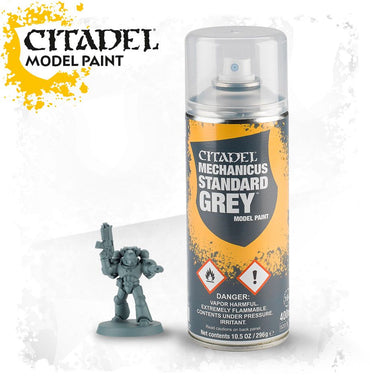 Citadel Mechanicus Standard Grey Spray - This item can't be shipped express.
