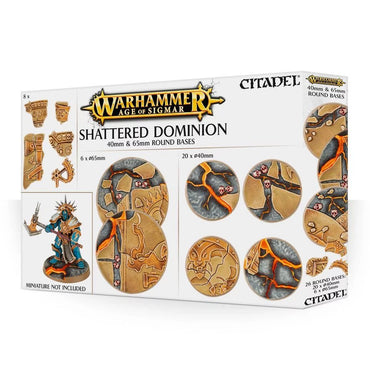 Citadel Shattered Dominion 65mm & 40mm Round Bases