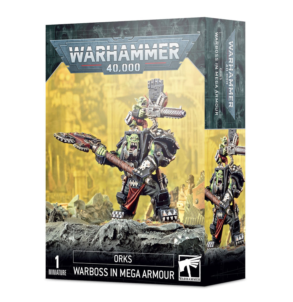 Ork Warboss in Mega-Armour