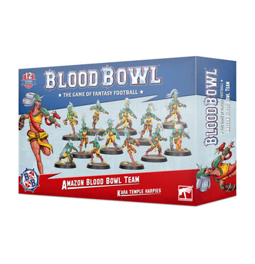 Kara Temple Harpies - Amazon Blood Bowl Team