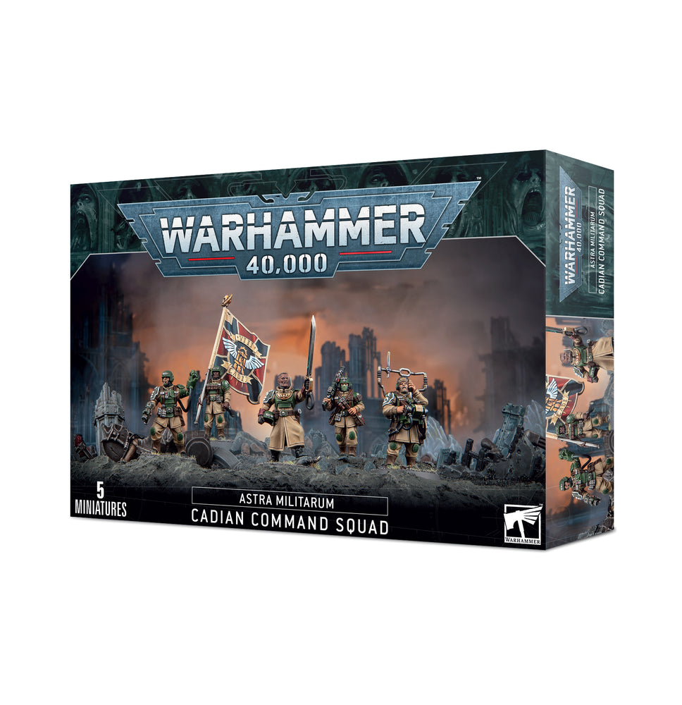 Astra Militarum - Cadian Command Squad (2023)