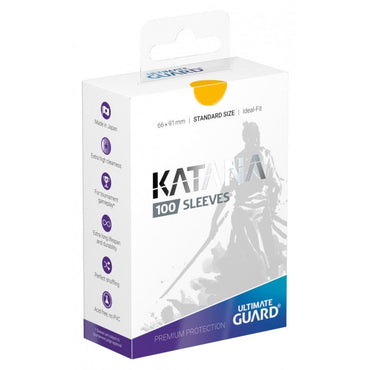 Ultimate Guard Katana Sleeves (100ct) (Yellow)