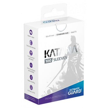 Ultimate Guard Katana Sleeves (100ct) (White)