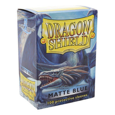 Dragon Shield - Standard Size Matte Sleeves (100ct) (Blue)