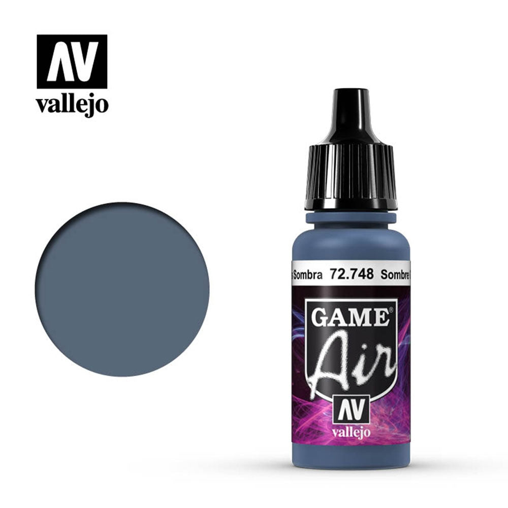 Vallejo 72748 Game Air Sombre Grey 17 ml Acrylic Paint