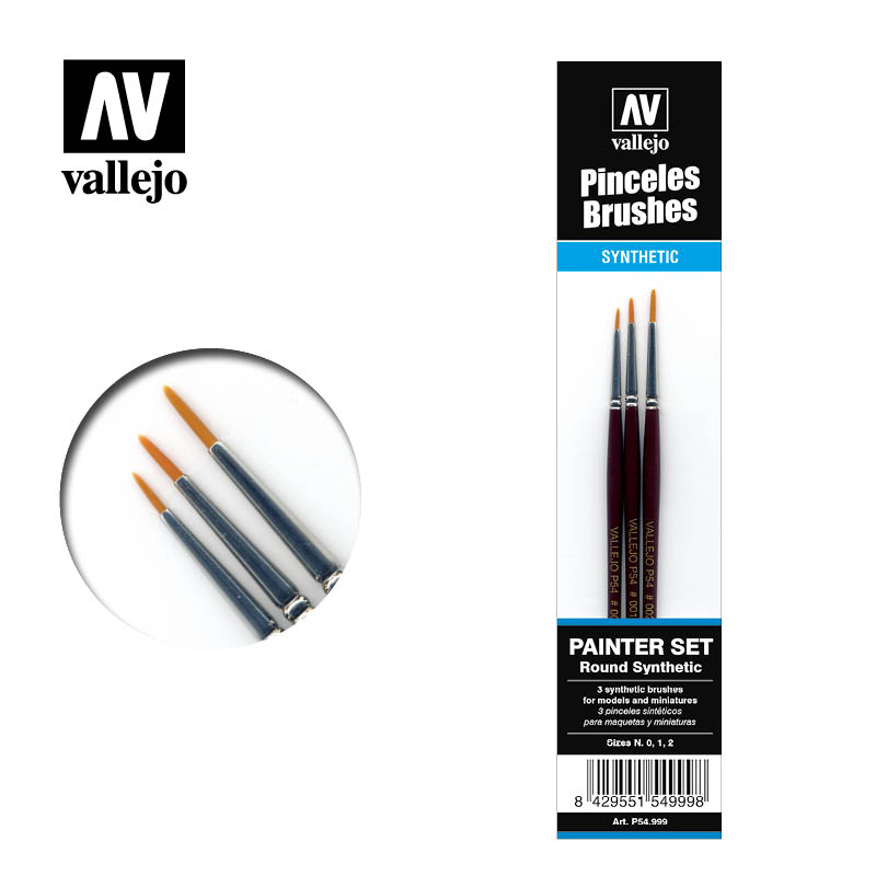 Vallejo Painter Brush Set