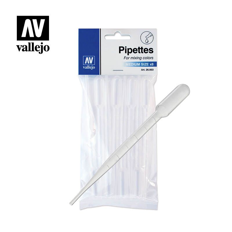 Vallejo Pipettes (Medium Size) 8x3ml