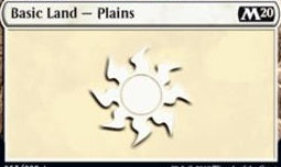 Plains Basic Land MTG - random art