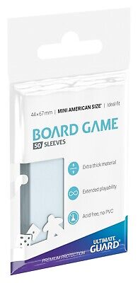 Ultimate Guard Supreme Sleeves for Board Game Cards Mini American (50)