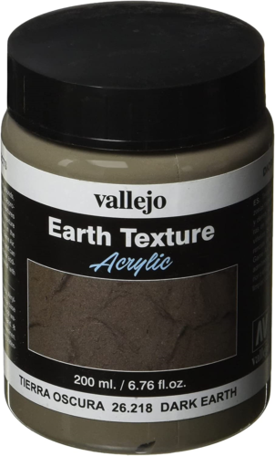 Vallejo Diorama Effects - Earth Texture - Dark Earth - 200ml