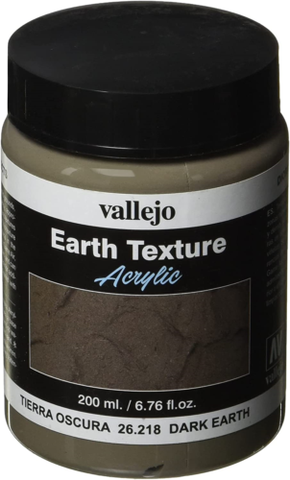 Vallejo Diorama Effects - Earth Texture - Dark Earth - 200ml