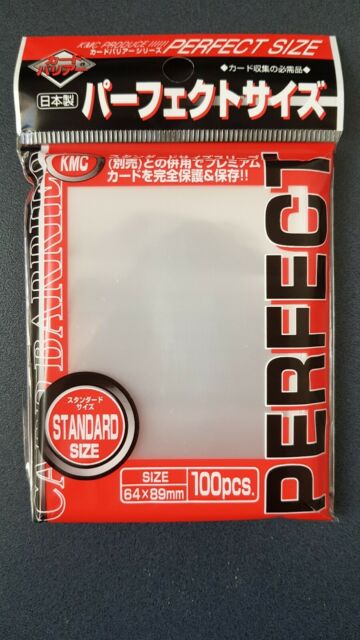 100 KMC Perfect Size SLEEVES 64 x 89 mm Inner Fit MTG & Pokemon
