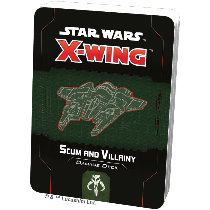 Star Wars X-Wing - 2nd Edition Scum & Villainy Damage Deck