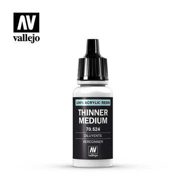 Vallejo 70524 Thinner Medium 17 ml
