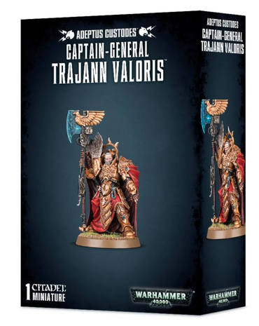 Adeptus Custodes - Captain-General Trajann Valoris