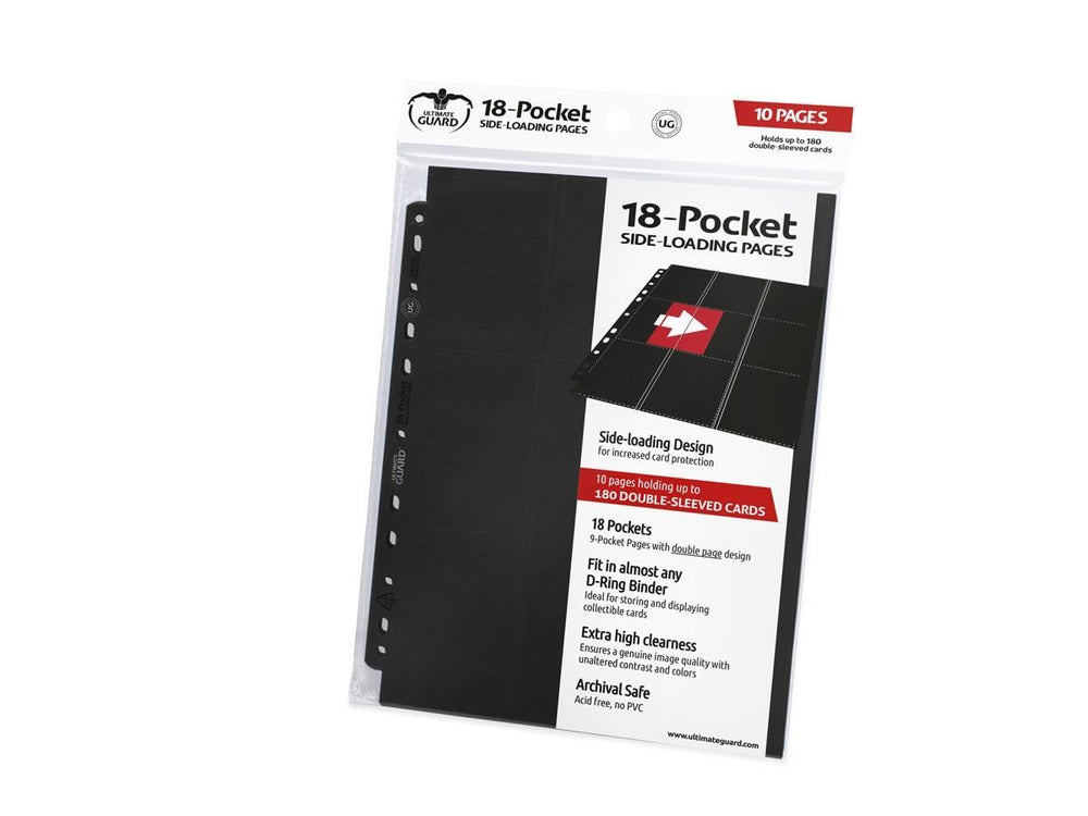 Ultimate Guard Side-Loading 18-Pocket page (10pc)