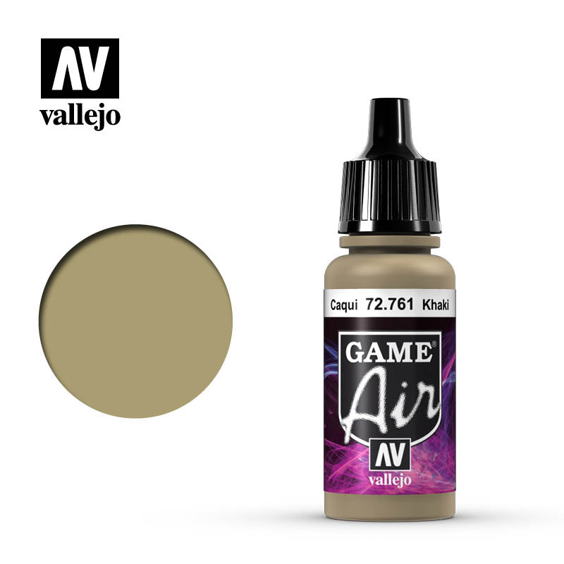 Vallejo 72761 Game Air Khaki 17 ml Acrylic Paint