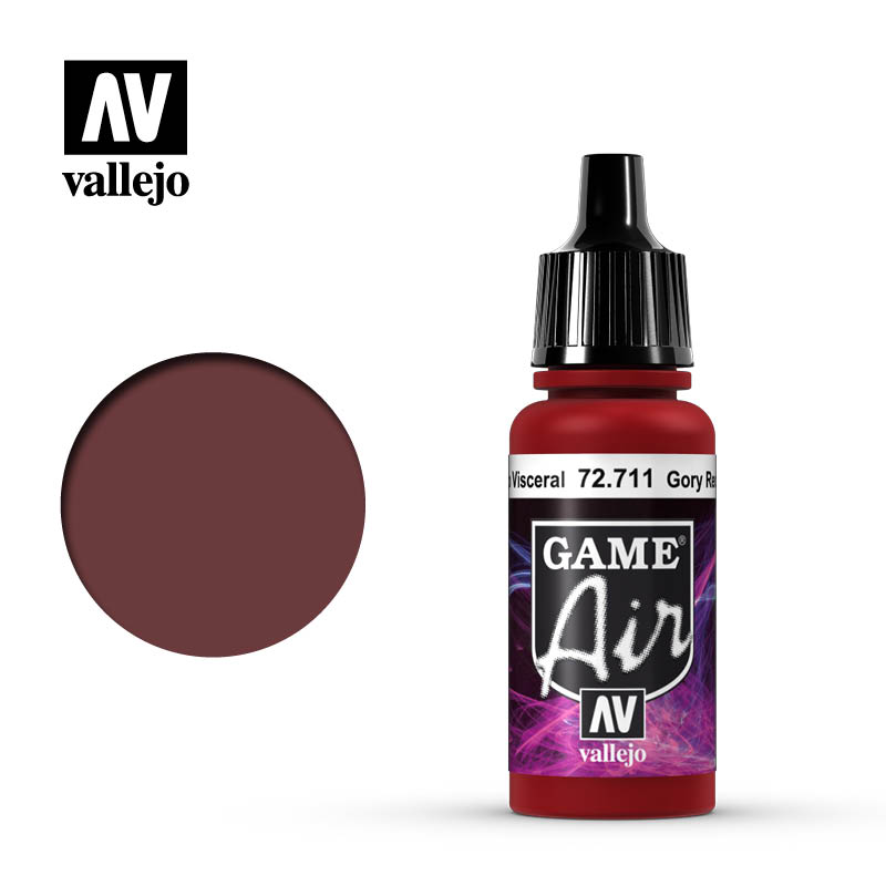 Vallejo 72711 Game Air Gory Red 17 ml Acrylic Paint