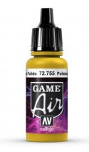 Vallejo 72755 Game Air Polished Gold 17 ml Acrylic Paint
