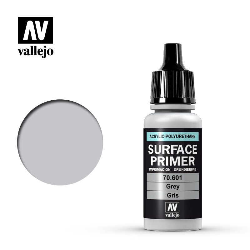 Vallejo 70601 Surface Primer - Grey 17 ml